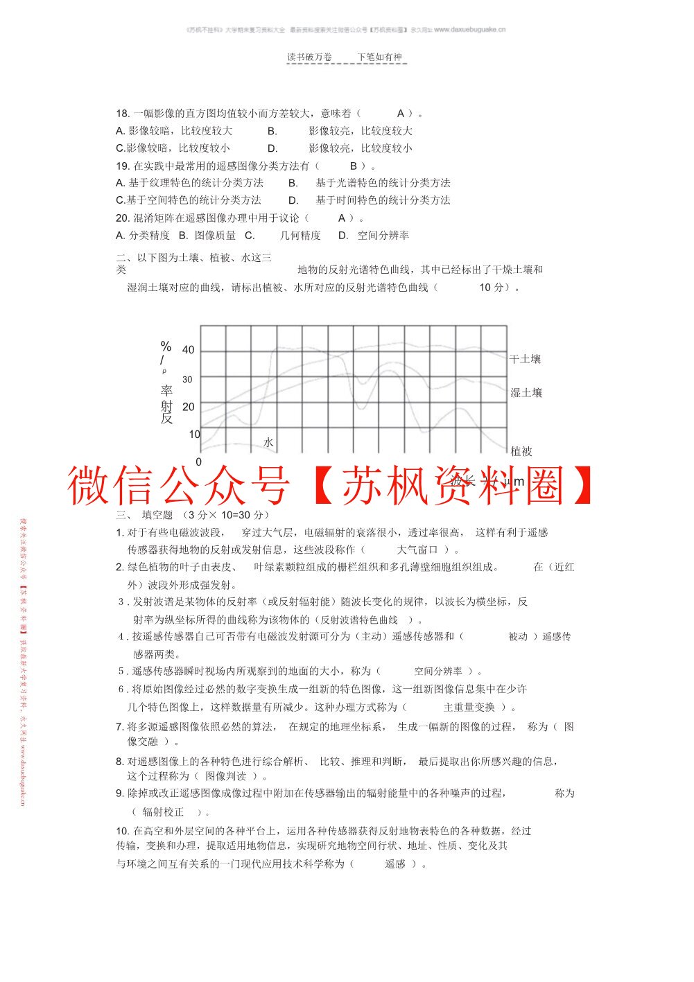 遥感数字图像处理